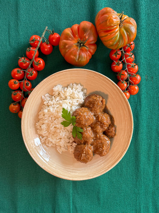 Albondigas con salsa de la abuela